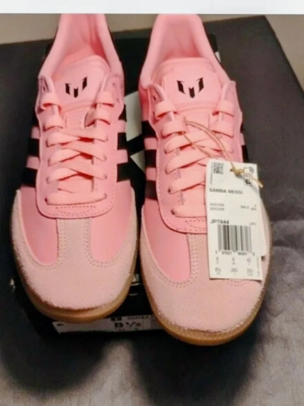 Adidas Samba Messi International Miami Pink Sneakers Men's 8.5 Women's 9.5